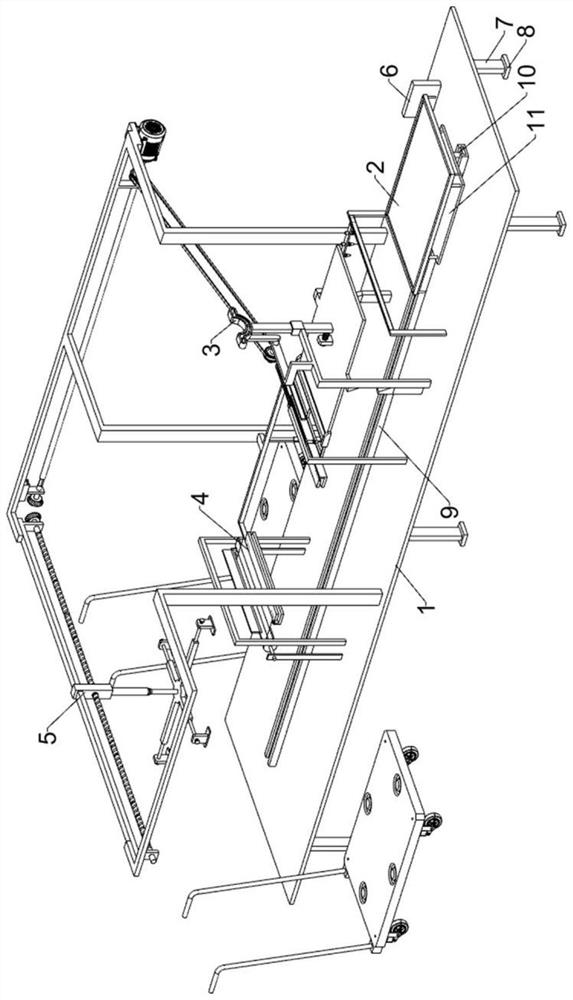 A photovoltaic panel processing device based on 5g Beidou and Internet of Things positioning system