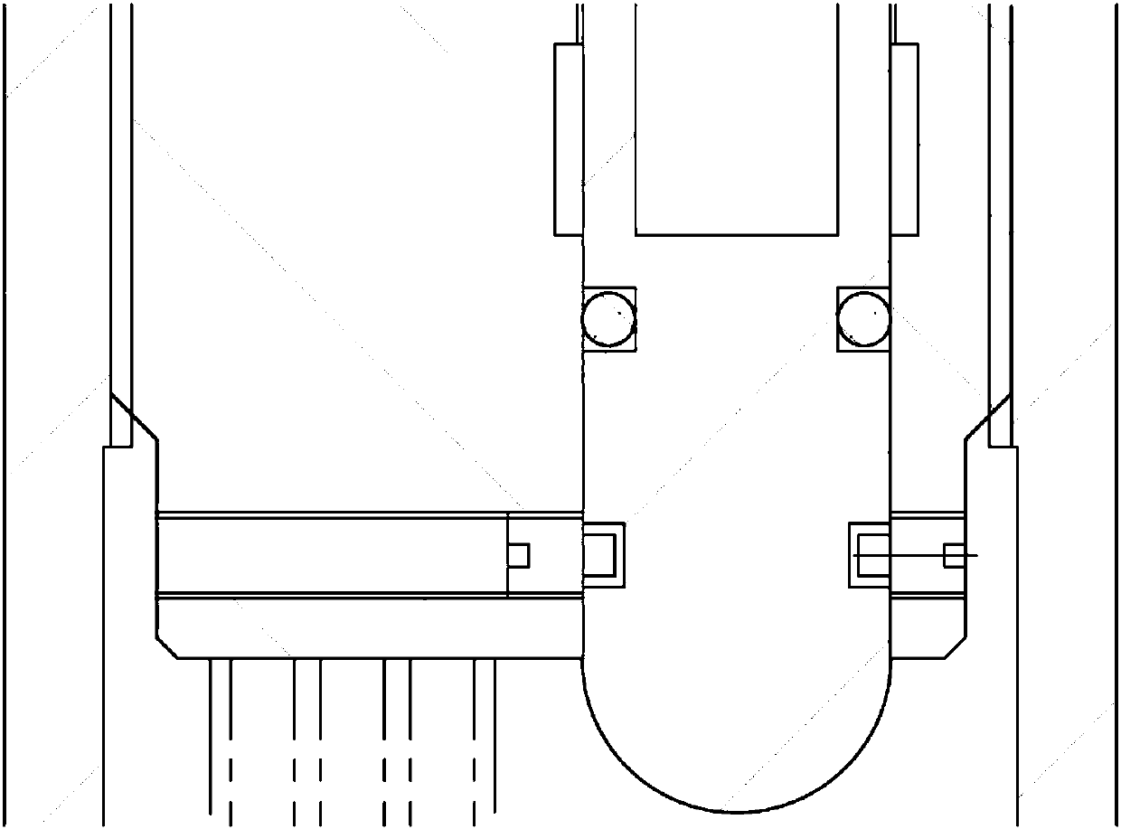 Electric submersible pump discharging and mining device adapted to coiled tubing completion