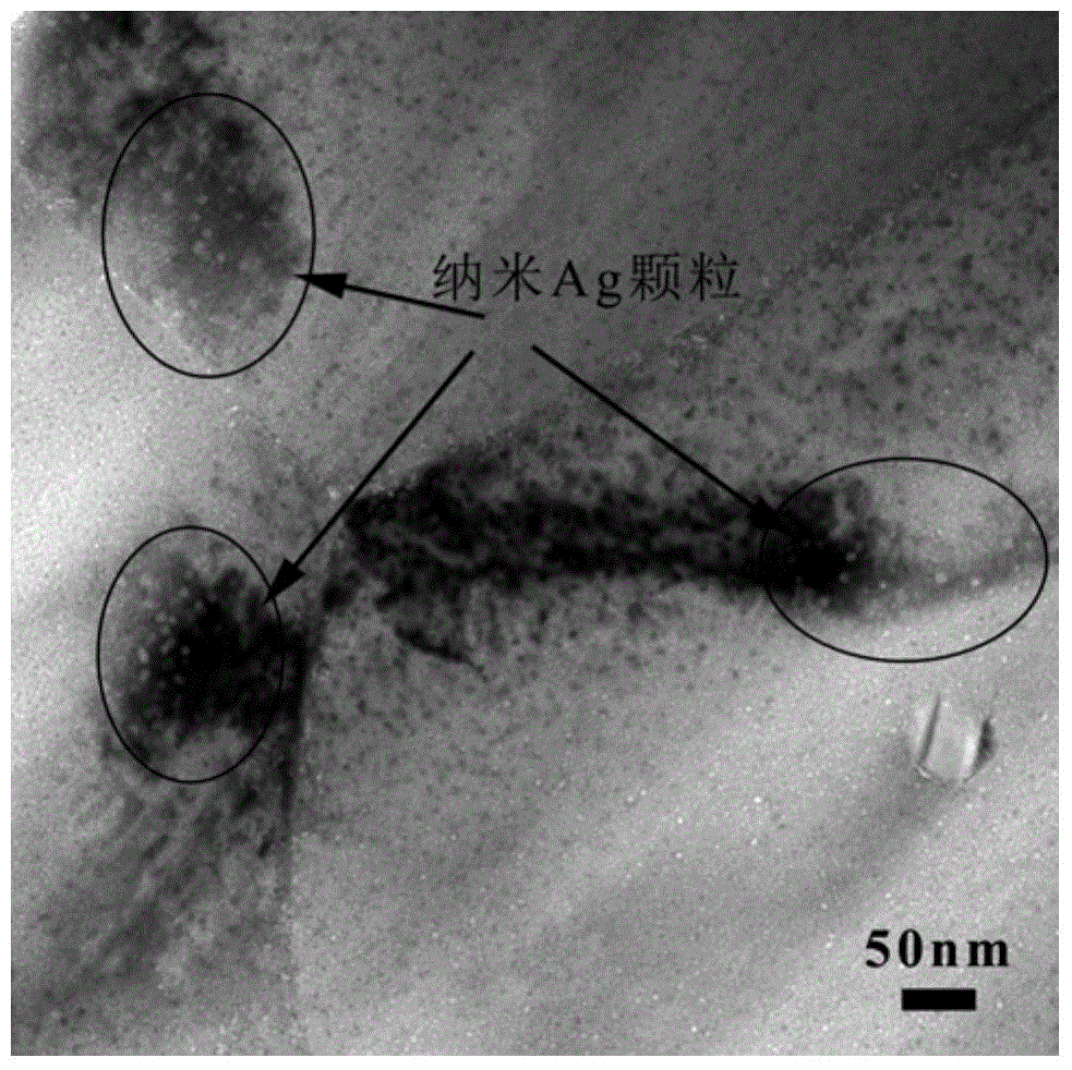 A kind of dielectric composite material with nano-core shell and inner crystal structure and its preparation method