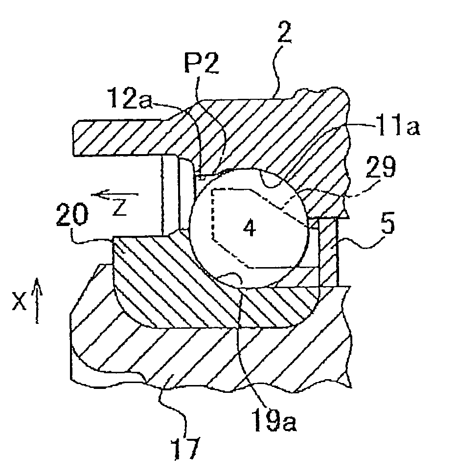 Rolling bearing device