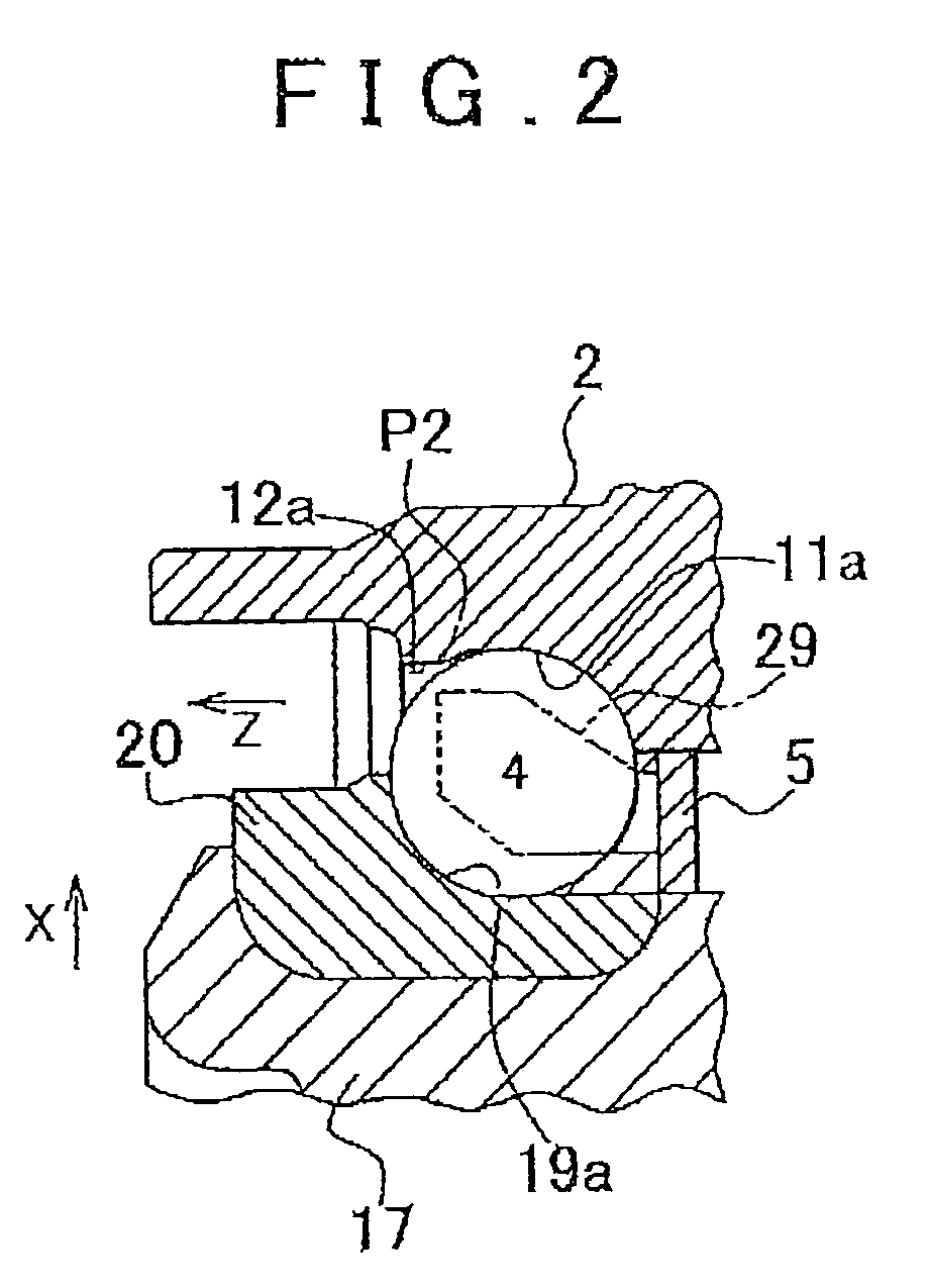 Rolling bearing device