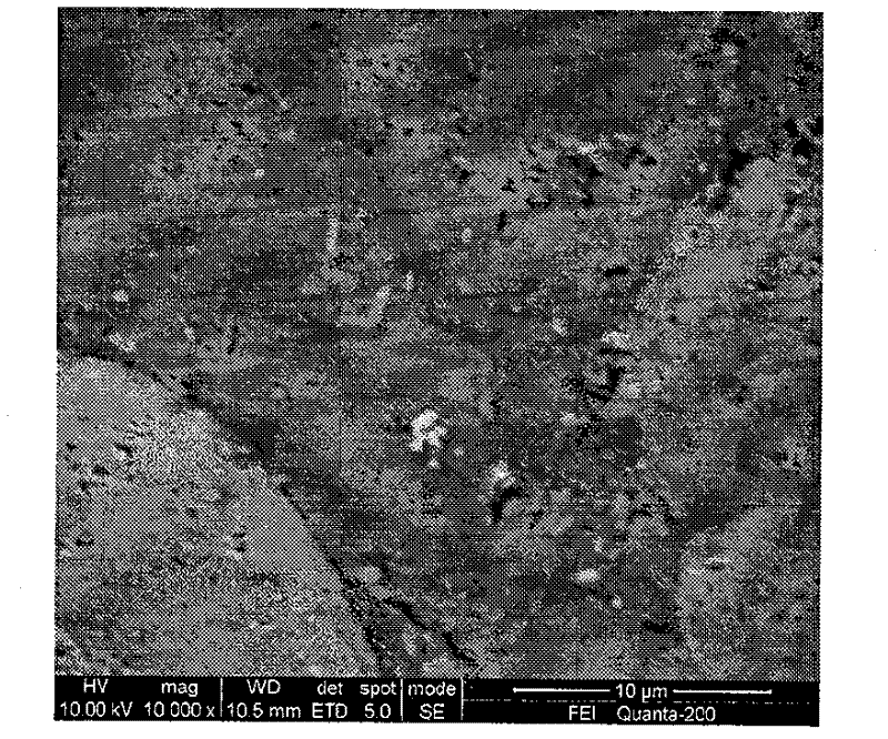 Pulse-electrodeposited Ni-Co-P/HBN composite plating and preparation method thereof