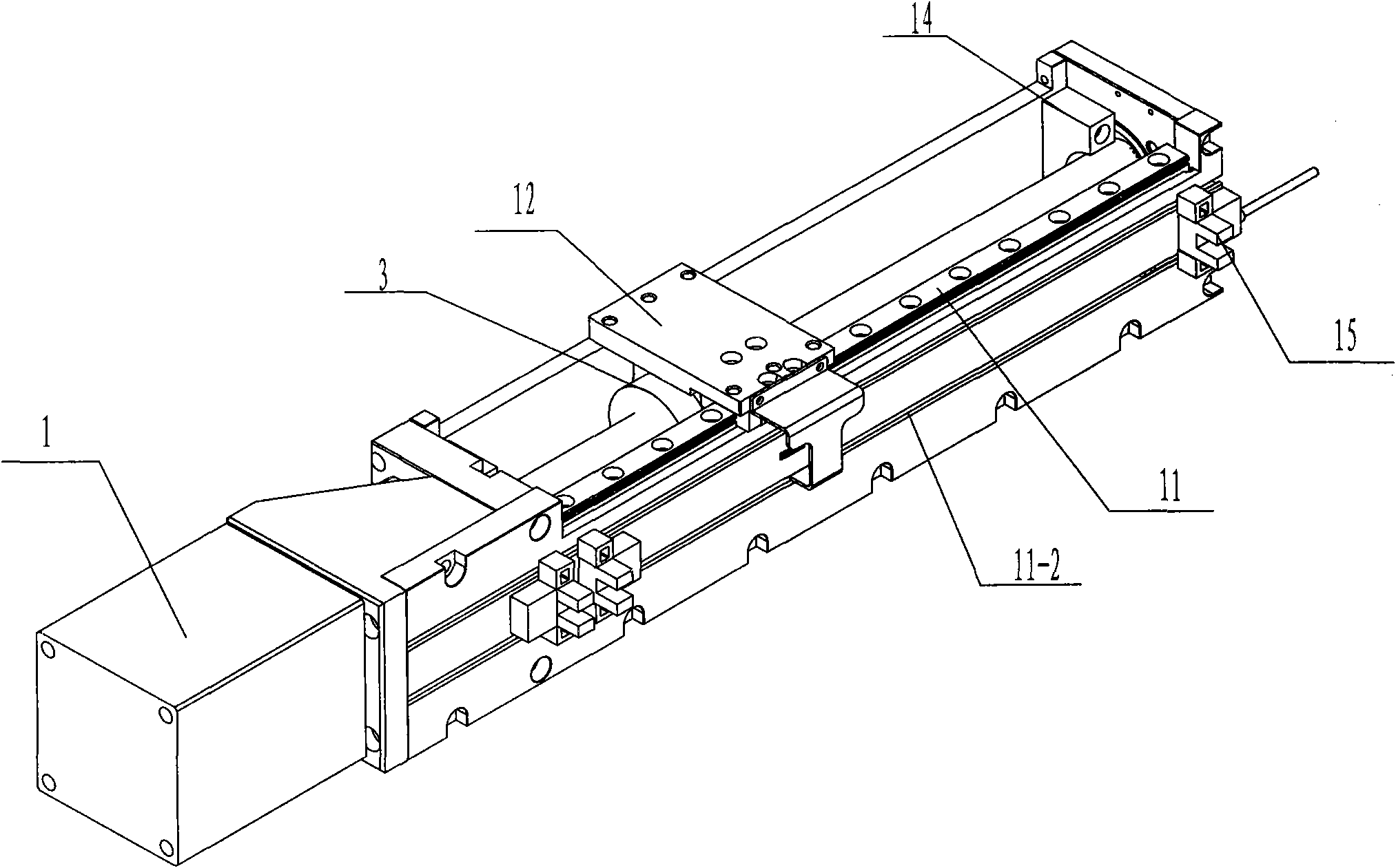 Single-shaft high-precision intelligent linear motion mechanical arm