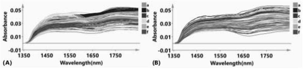 Crocus sativus identification method based on cloud-interconnection portable near-infrared technology and adulterated product quantitative prediction method thereof