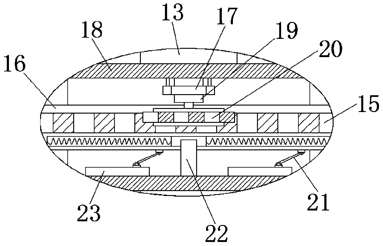 A high-efficiency textile cloth cutting device