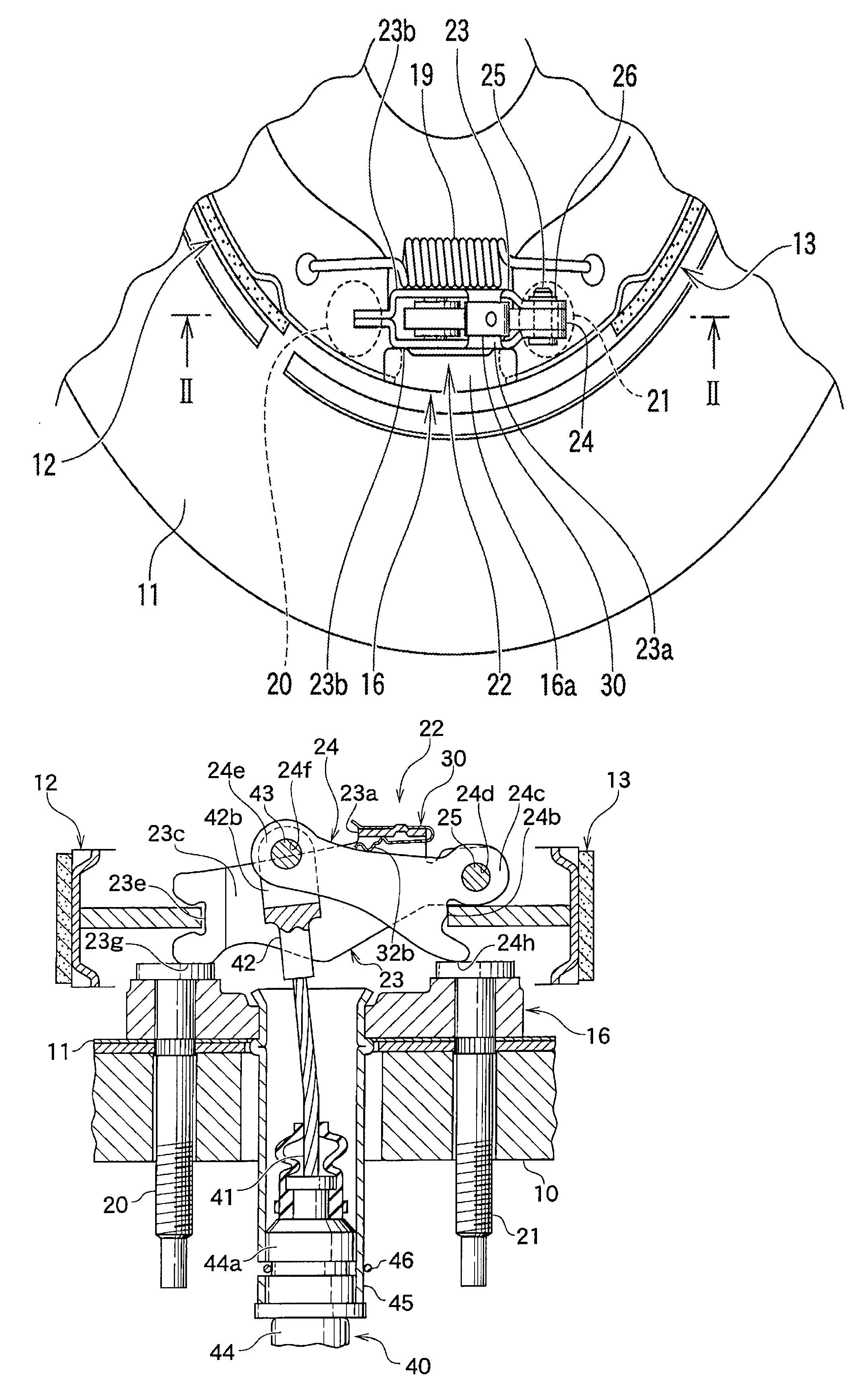 Mechanical brake actuator