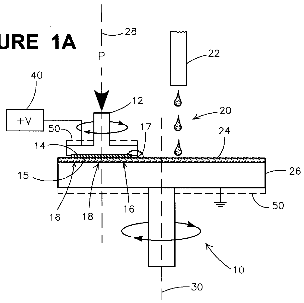 Wafer surface treatment methods and systems using electrocapillarity