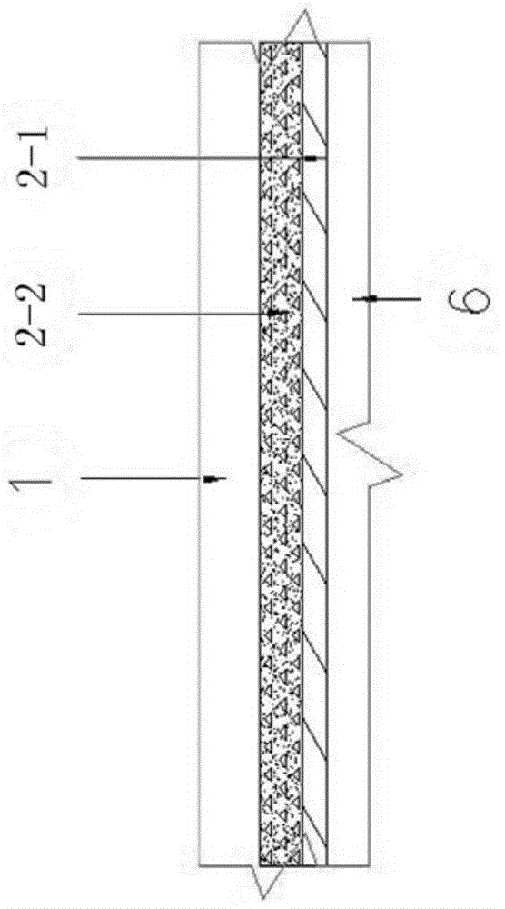 Thermal spray polymer modified asphalt waterproof adhesive layer paving structure of cement concrete bridge surface and construction method