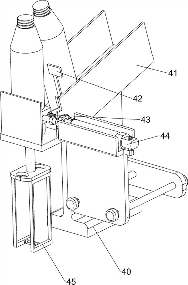 Equipment for collecting and bottling windshield washer fluid in automobile production