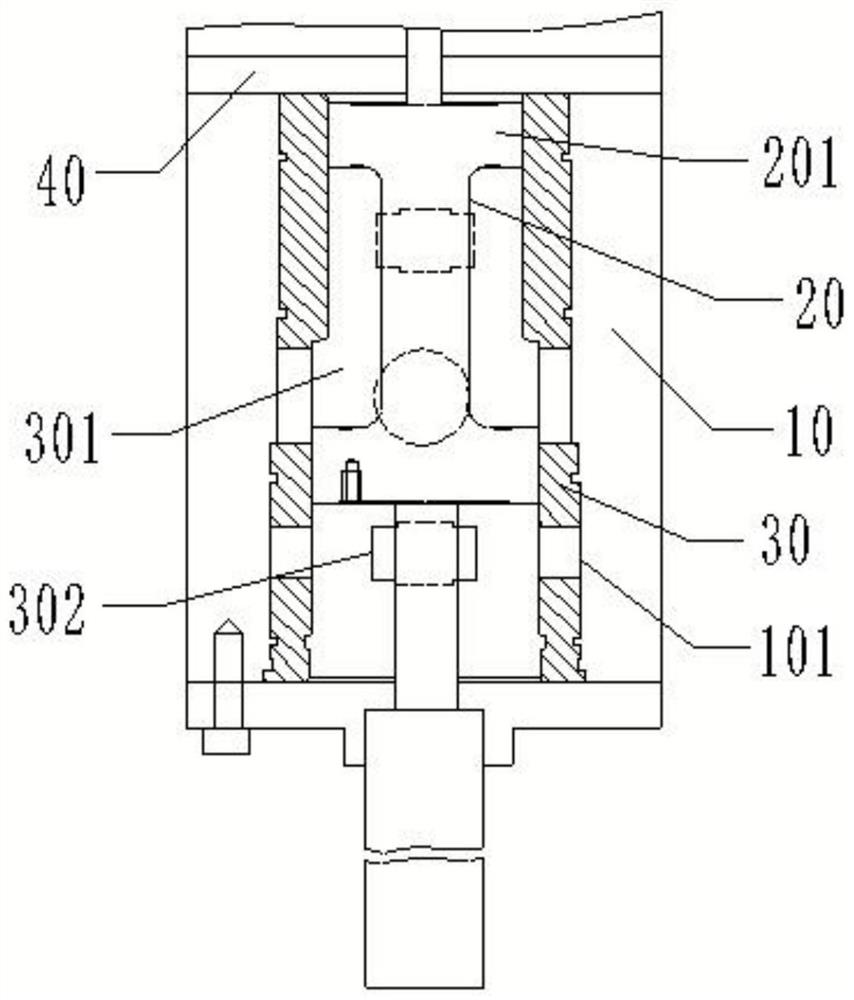 A method for improving the working performance of the main pressure distribution valve used in the governor