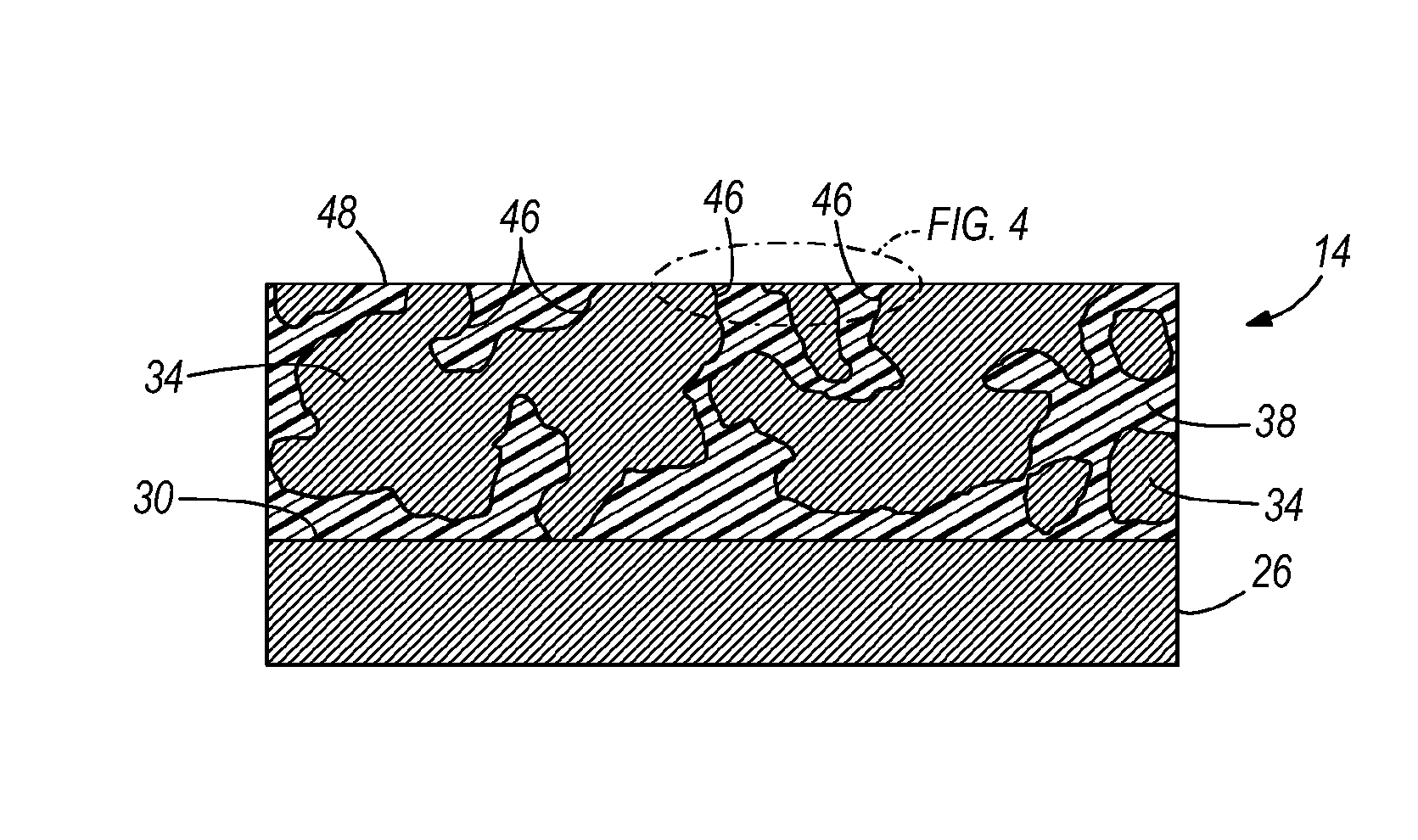 Composite metal-polymer bushing and crankshaft assembly