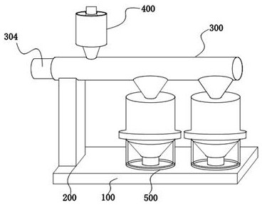 A ceramic raw material pre-homogenization equipment