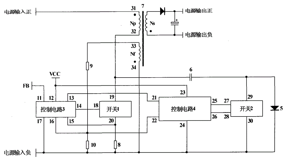 Power supply converter