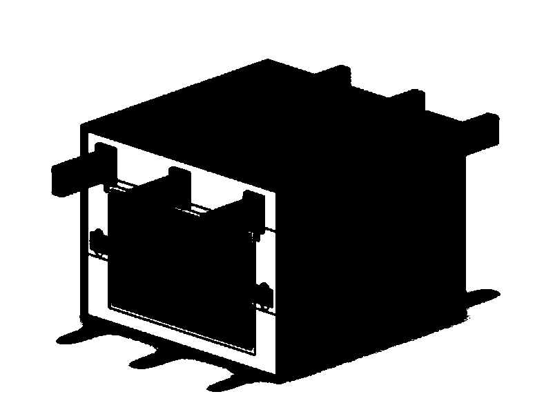 High-power 3D integrated three-phase EMI filter