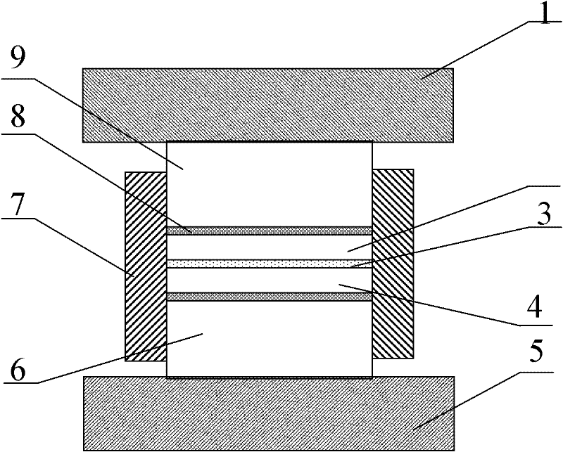 Diffusion welding method of tungsten alloy and tantalum alloy at low temperature