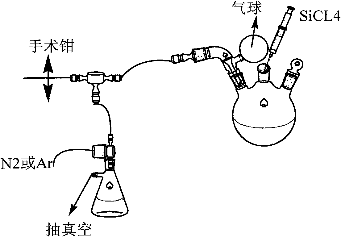 Method for preparing borosilazane ceramic fiber precursor