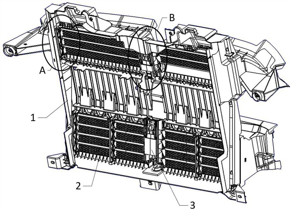 Air intake grill assembly and vehicle equipped with the air intake grill assembly