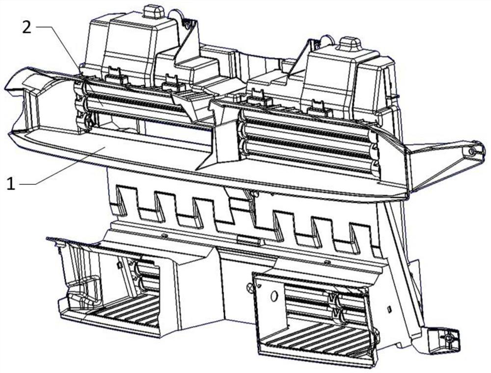 Air intake grill assembly and vehicle equipped with the air intake grill assembly