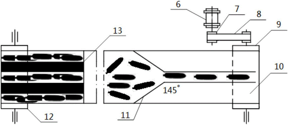 Three-dimensional image detection system used for indoor quick seed test of maize ears