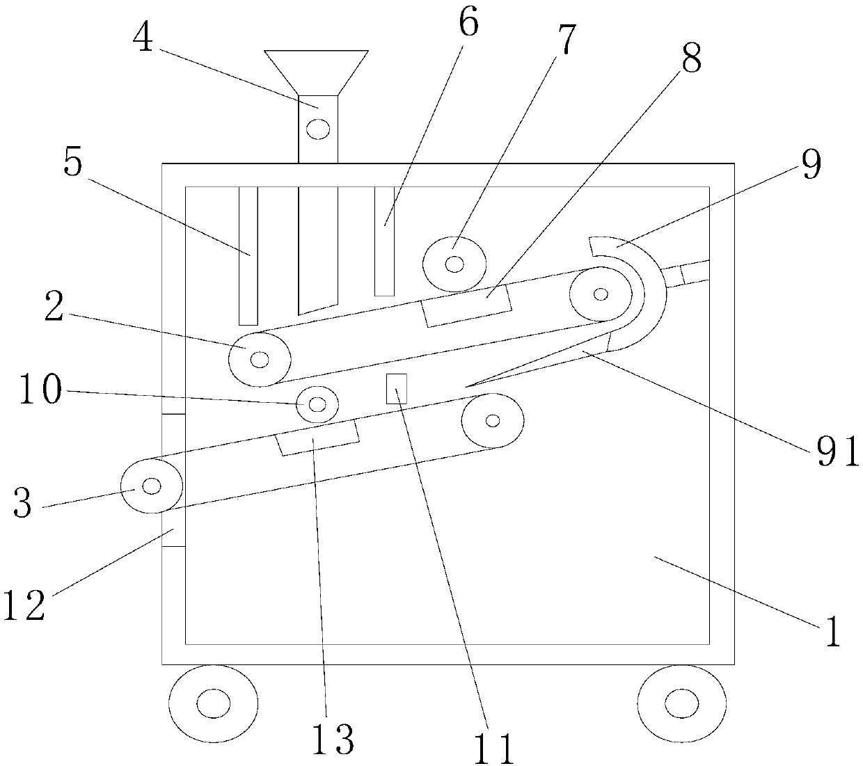 Nut end surface grinding equipment