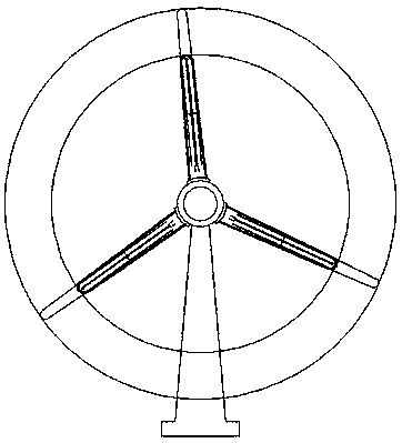 Vertical adjustable variable wind face blade for wind driven generator