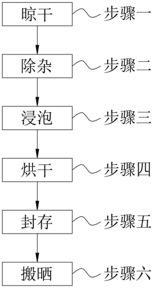 Storage method for improving germination capability of Chinese fir seeds