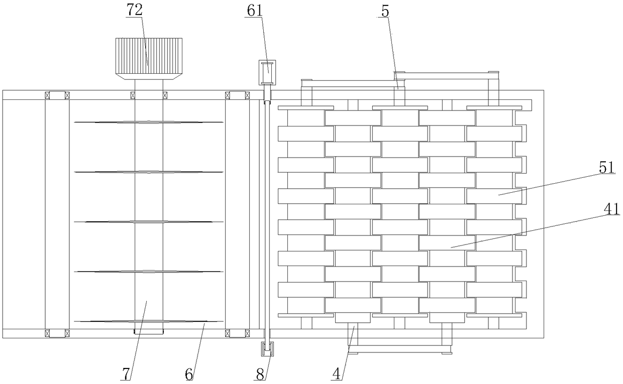 Cutting grinder for waste wood boards and using method of cutting grinder