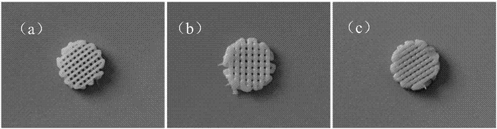 3D printed composite scaffold as well as preparation method and application thereof