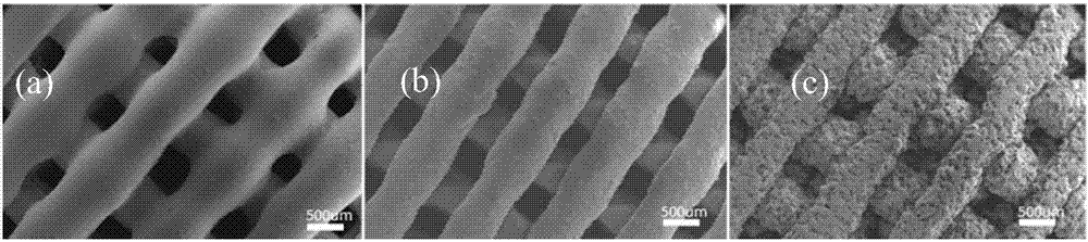 3D printed composite scaffold as well as preparation method and application thereof