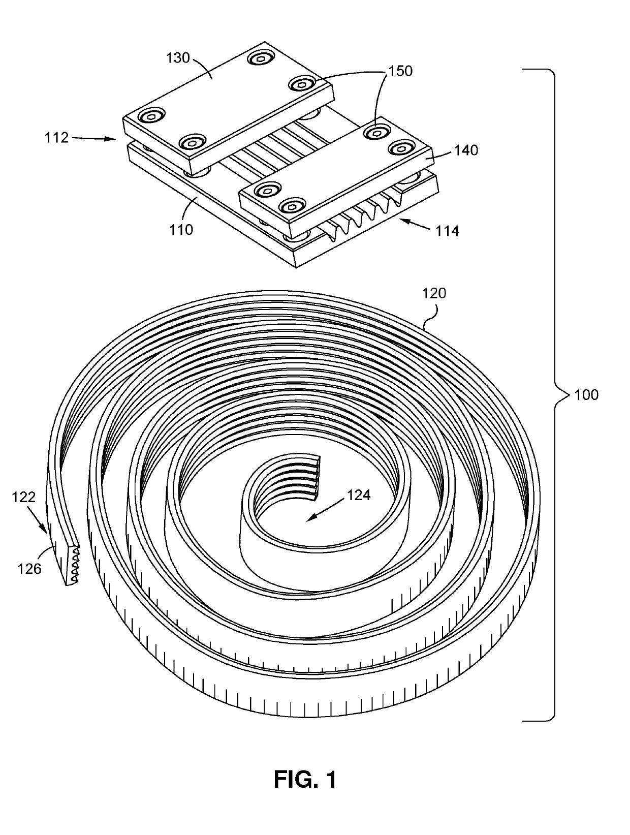 Sizing tool for belt