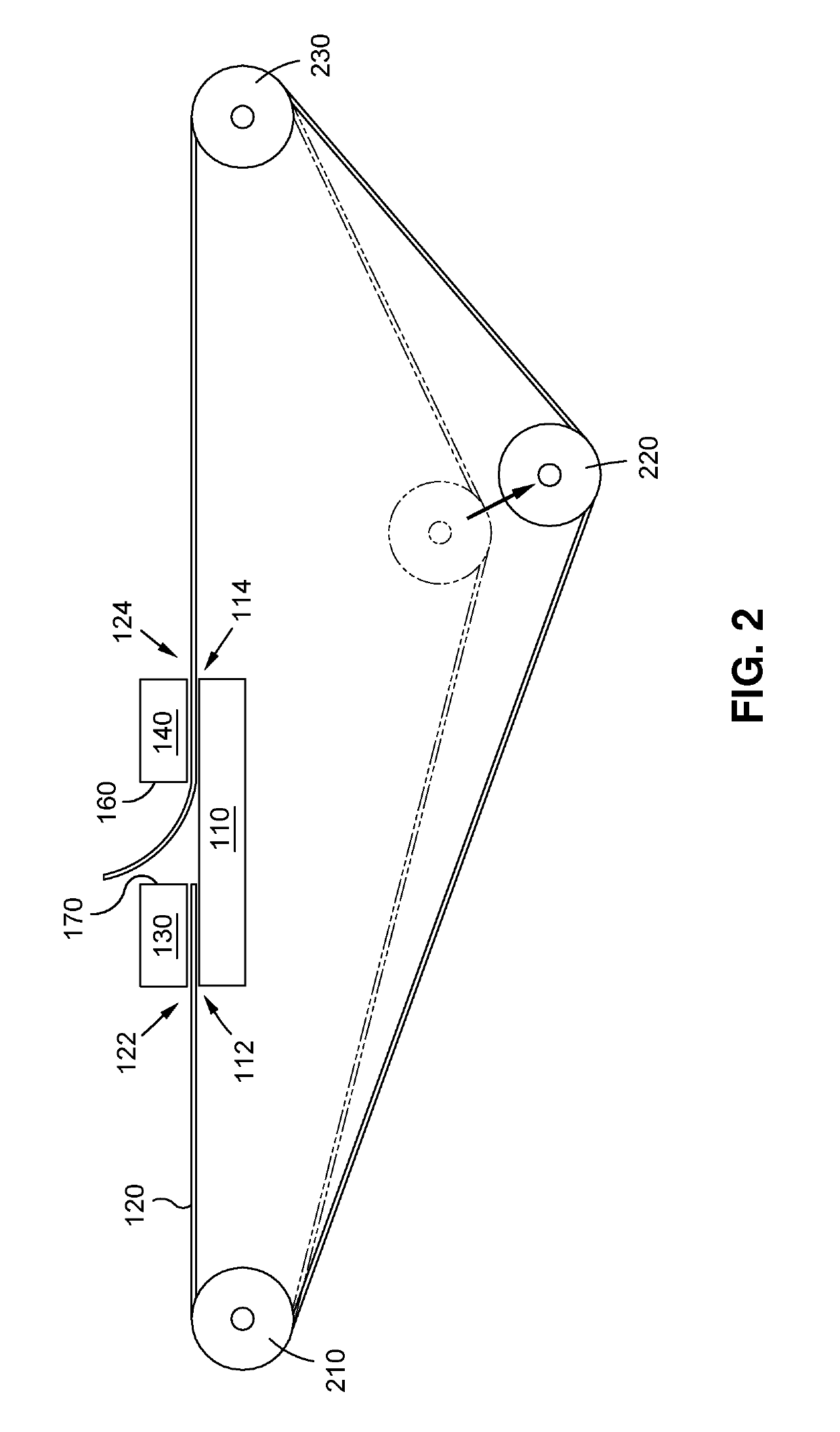 Sizing tool for belt