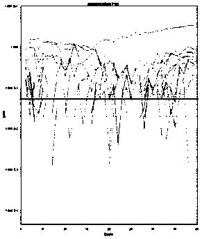 Marker set and composition for comprehensively screening genetically modified ingredients and application