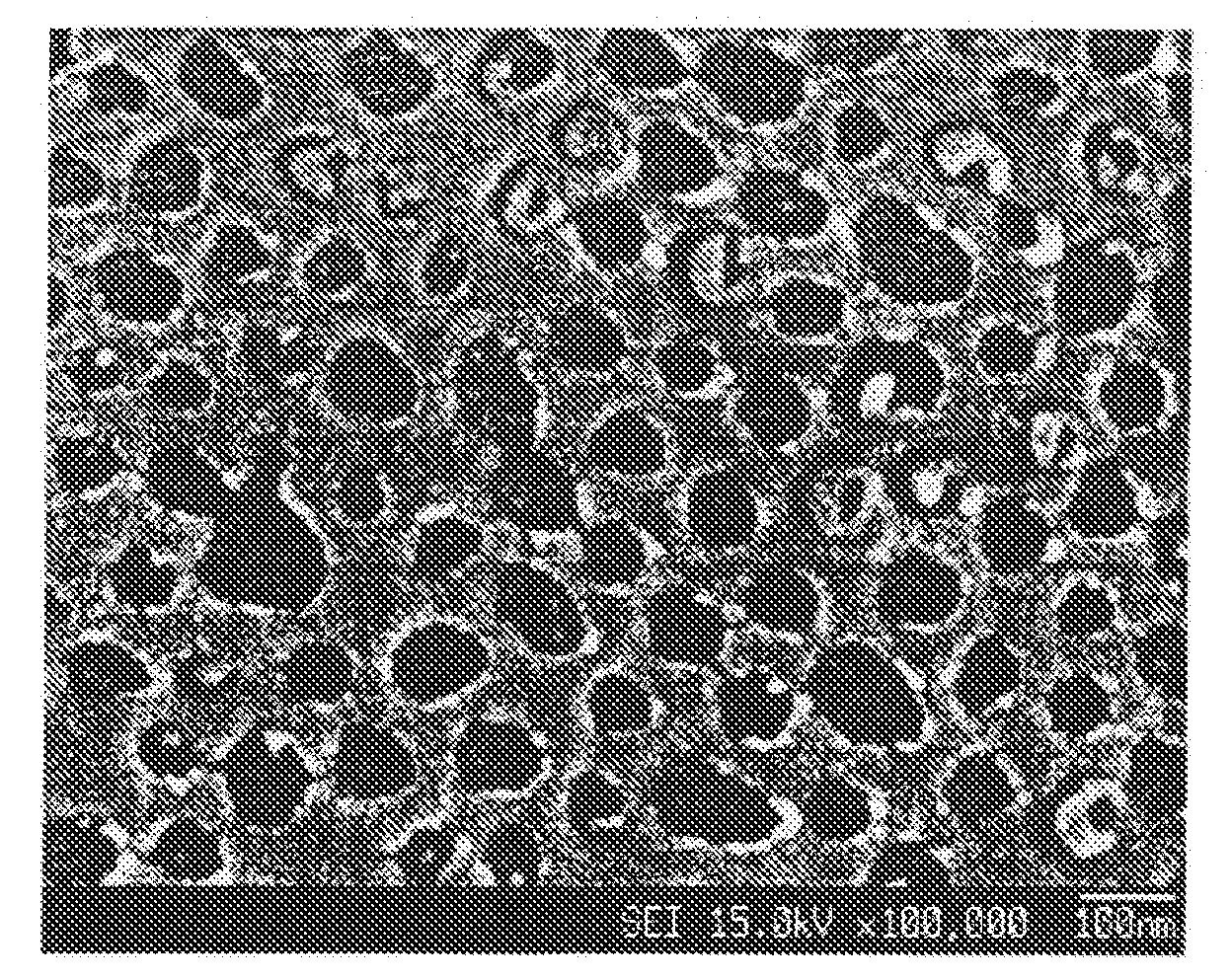 Light-transmitting metal electrode having hyperfine structure and process for preparation thereof