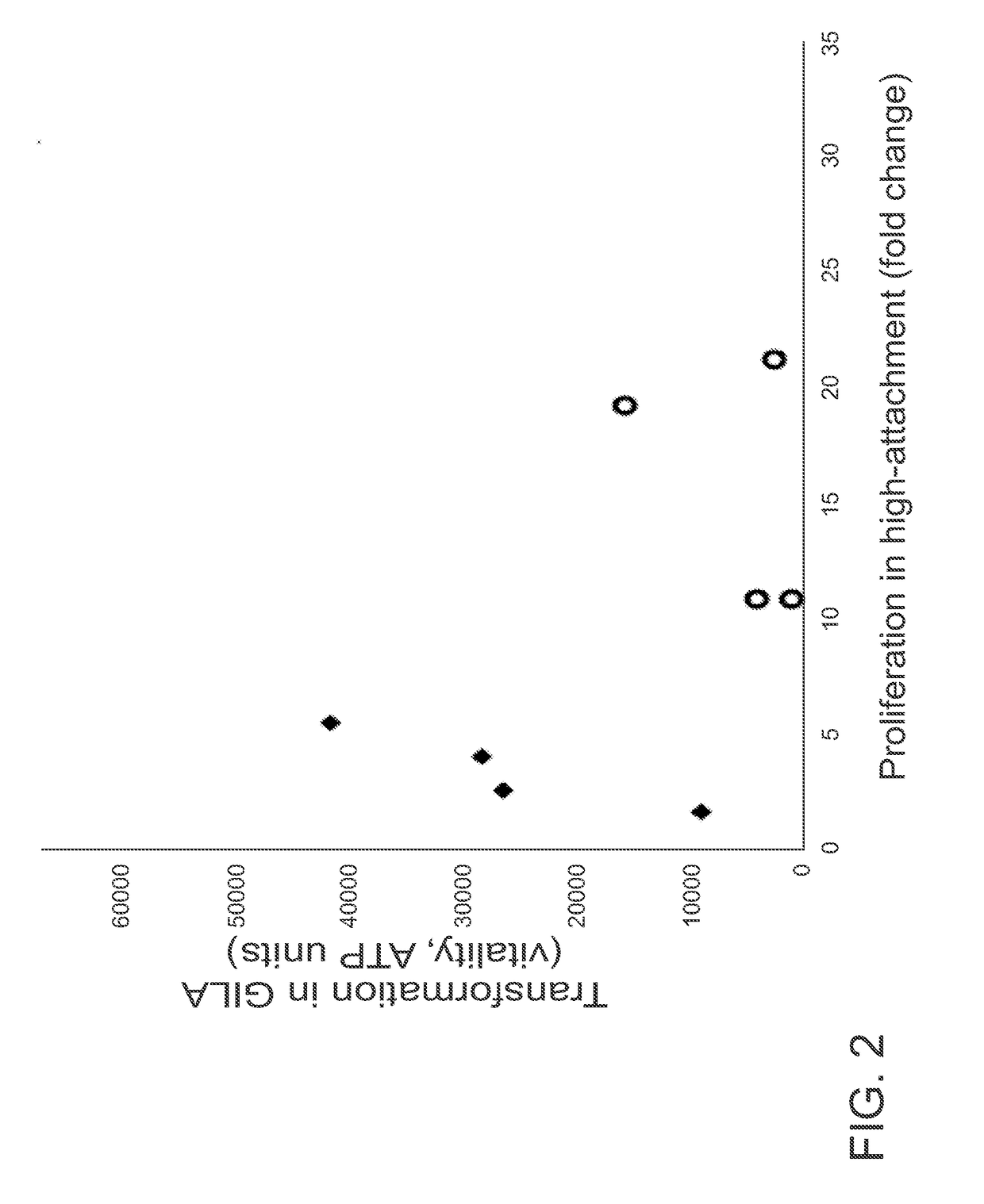 High-throughput drug and genetic assays for cellular transformation