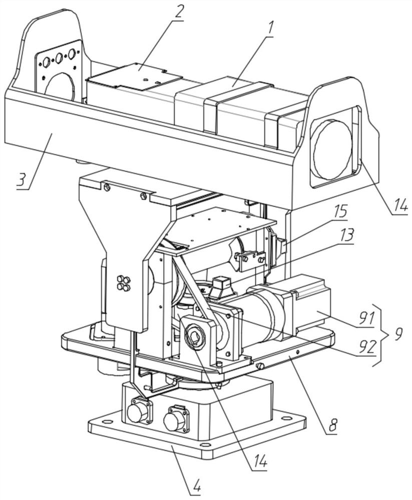 Passive telemetry robot based on live-action three-dimensional map and measurement method