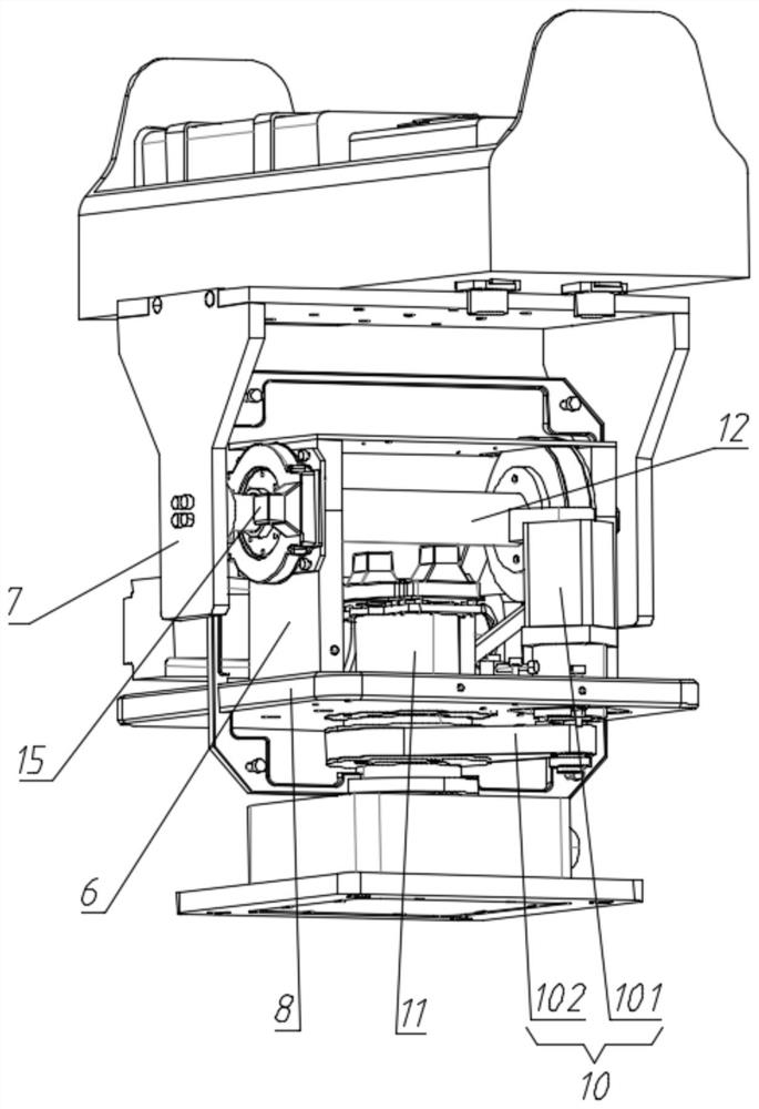 Passive telemetry robot based on live-action three-dimensional map and measurement method