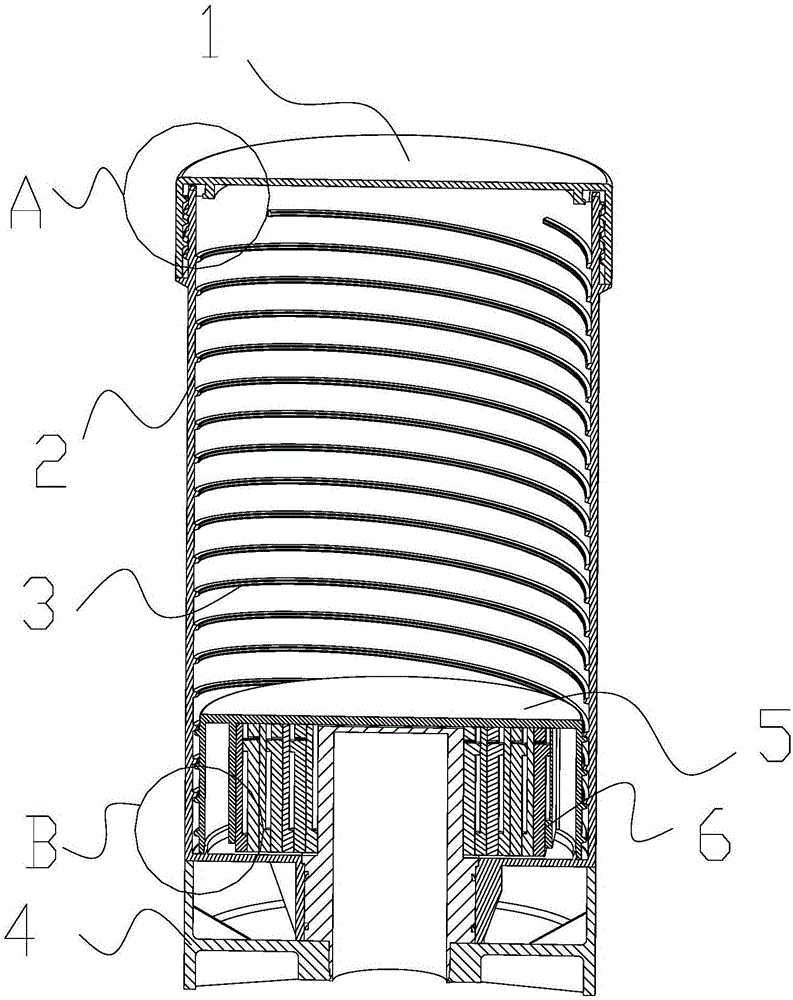 Food packaging barrel