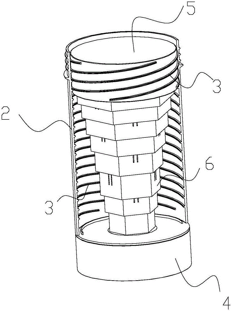 Food packaging barrel