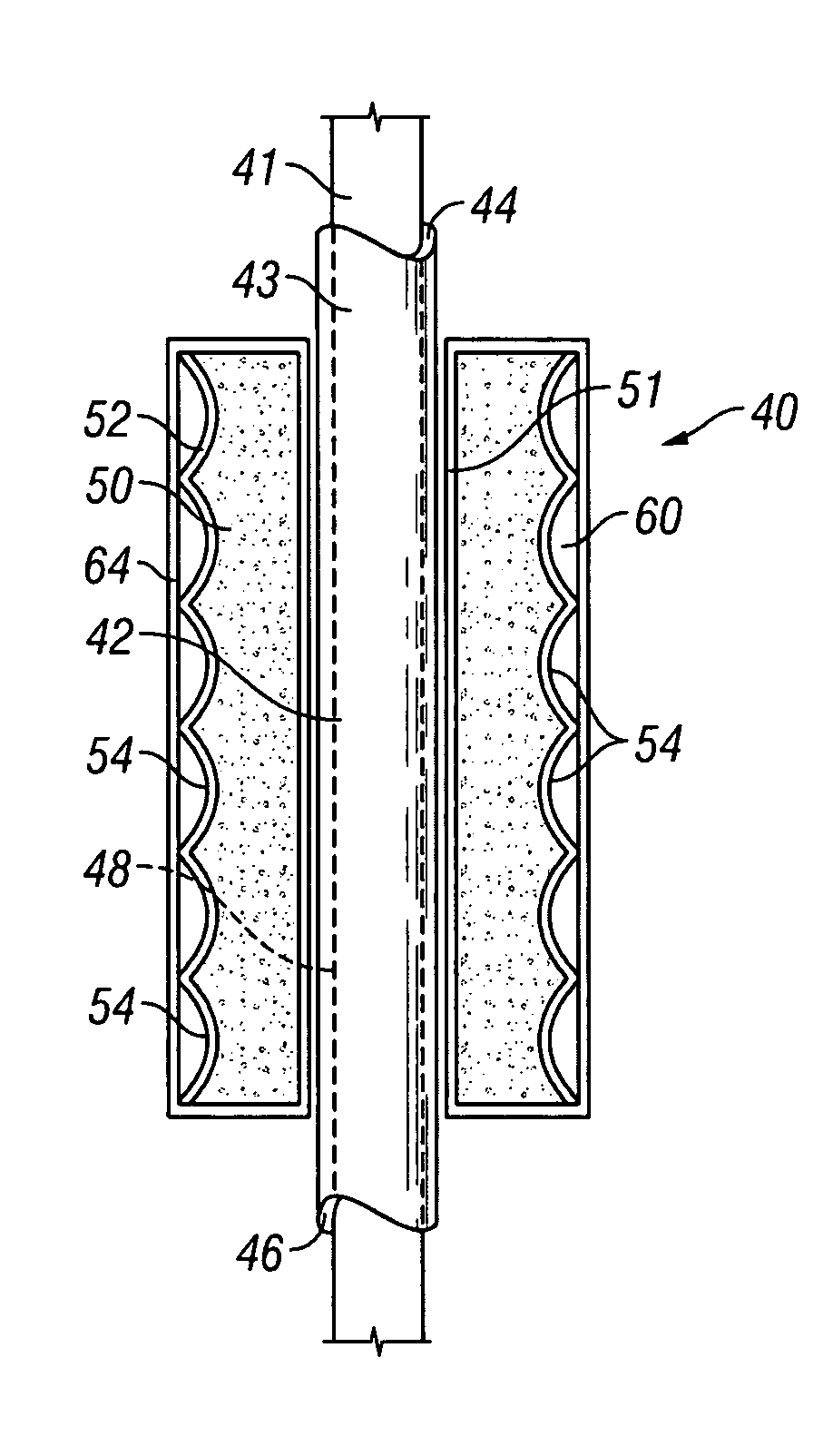 High density perforating gun system producing reduced debris