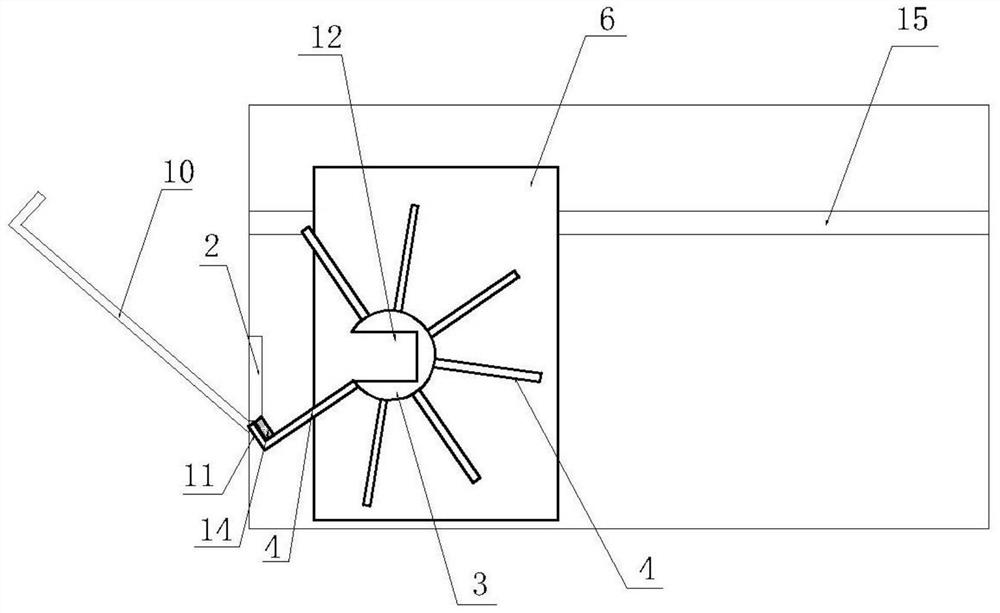 Anaerobic and aerobic coupling totally-closed humic acid organic fertilizer composting device