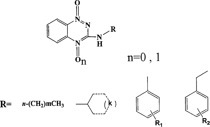 Phentriazine derivative preparation and uses