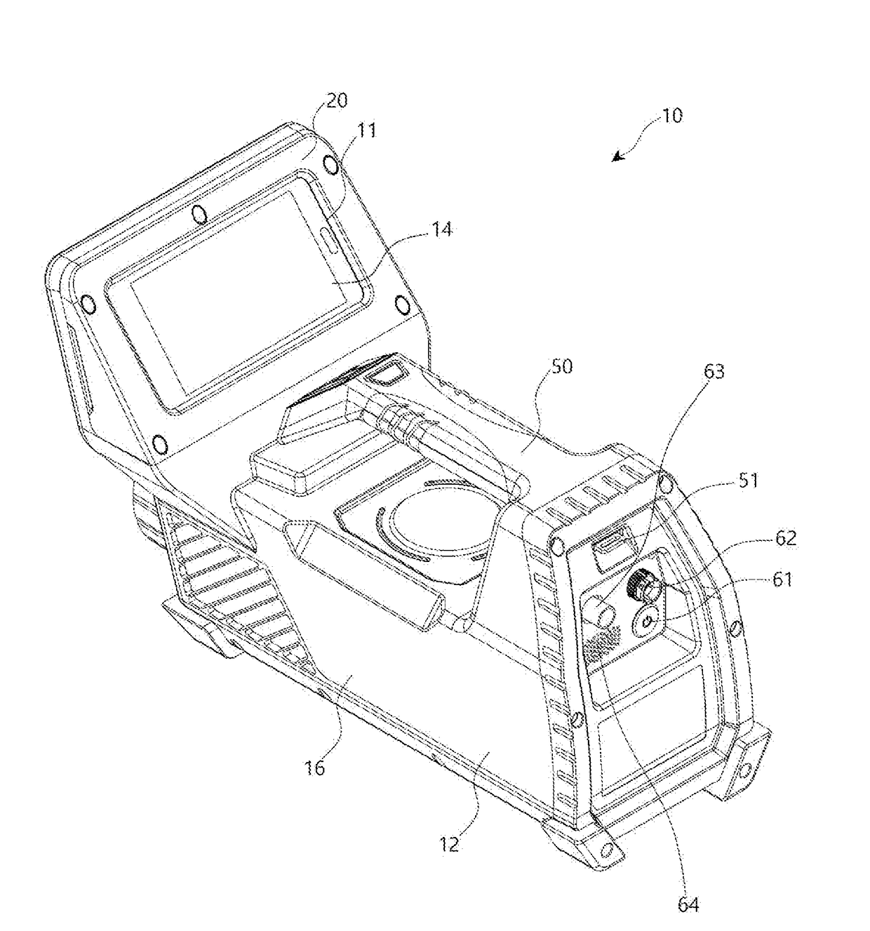 Portable radiation detection system