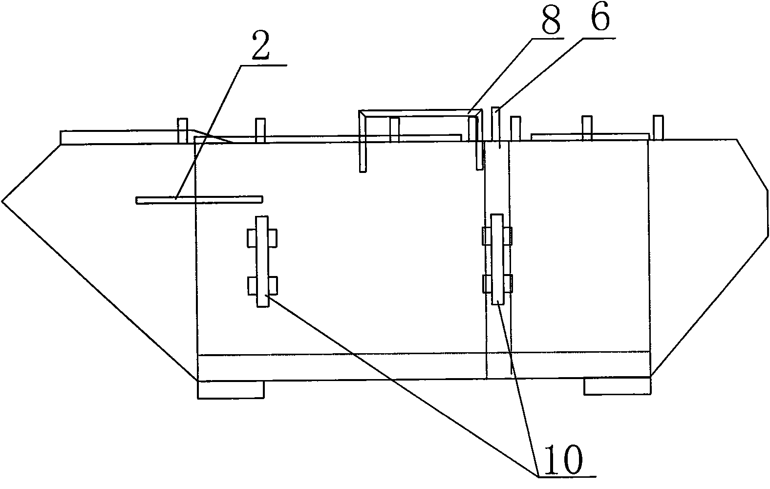 Water depth surveying boat