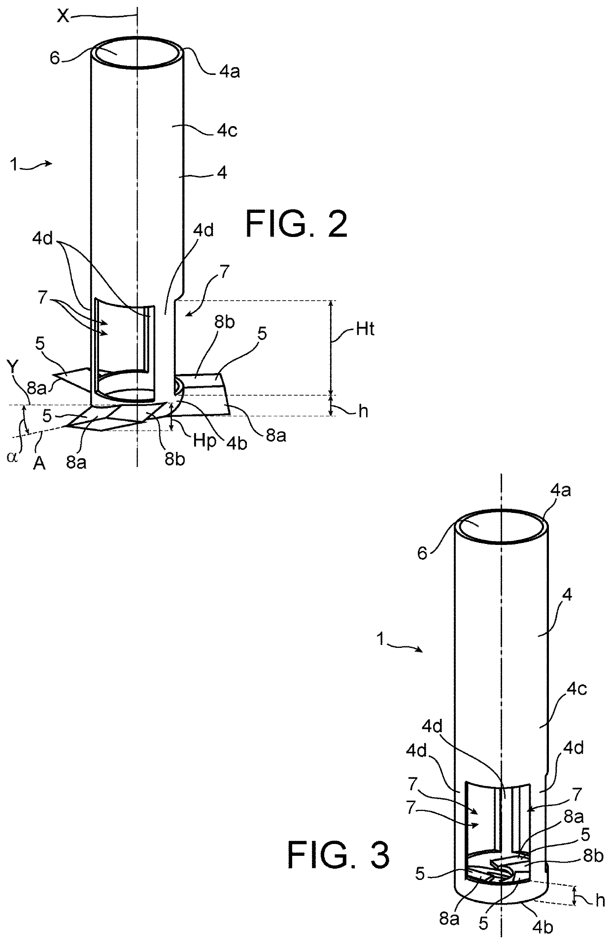 Device for characterising a liquid material