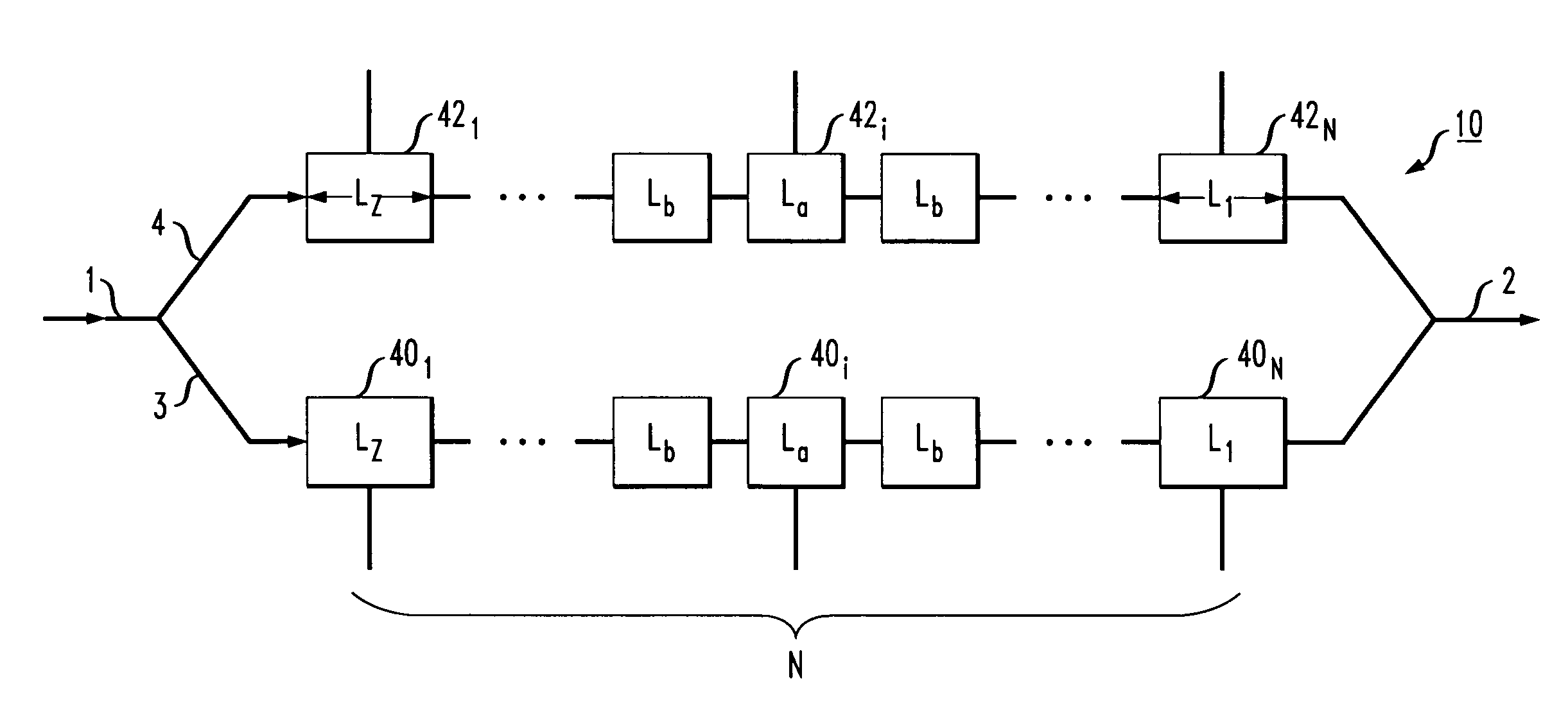 Optical modulator utilizing multi-level signaling