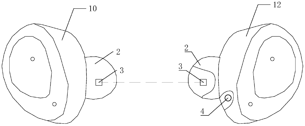 A wireless earphone and its alarm method