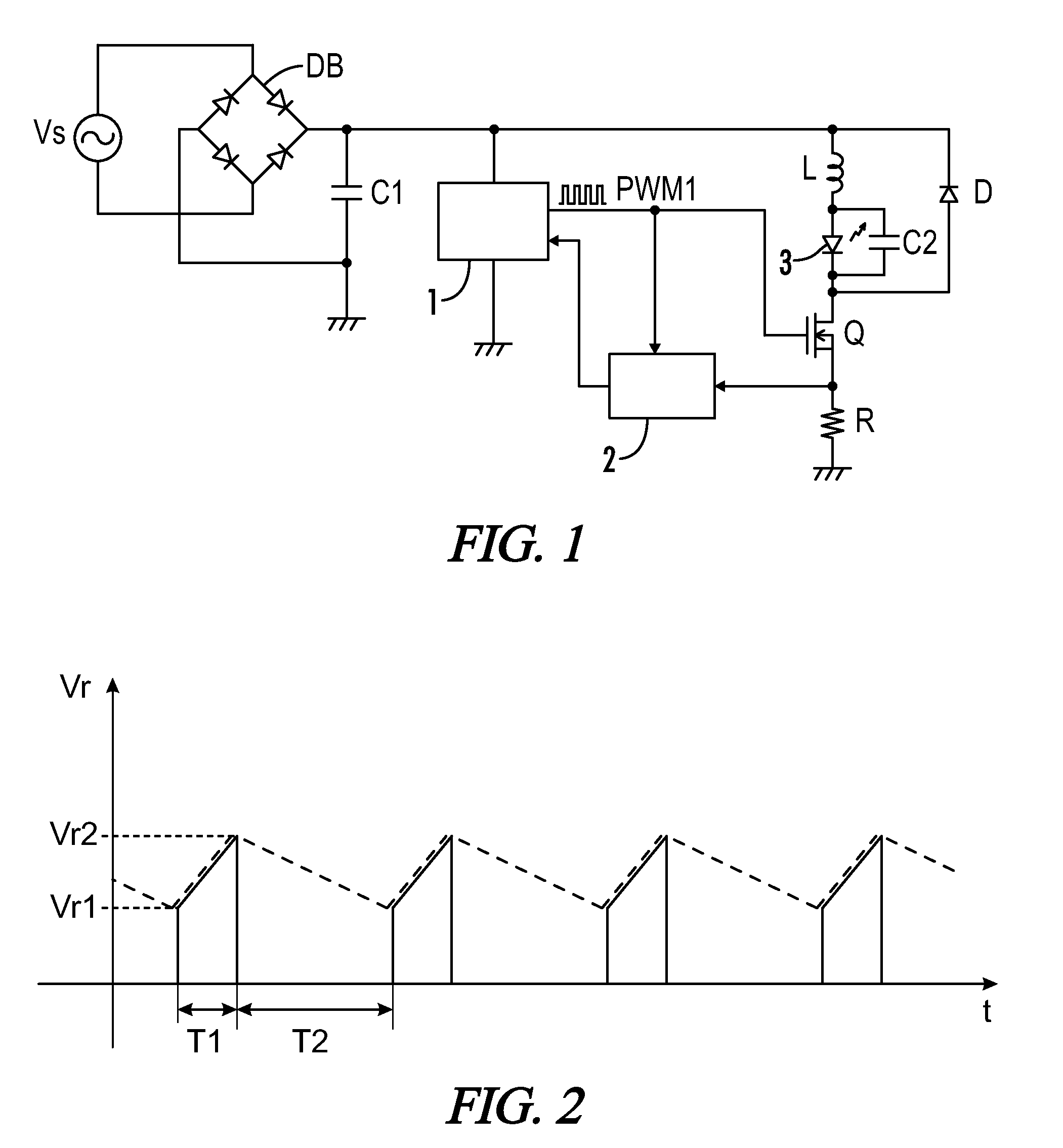 Switching power supply for an illumination device with precision current control