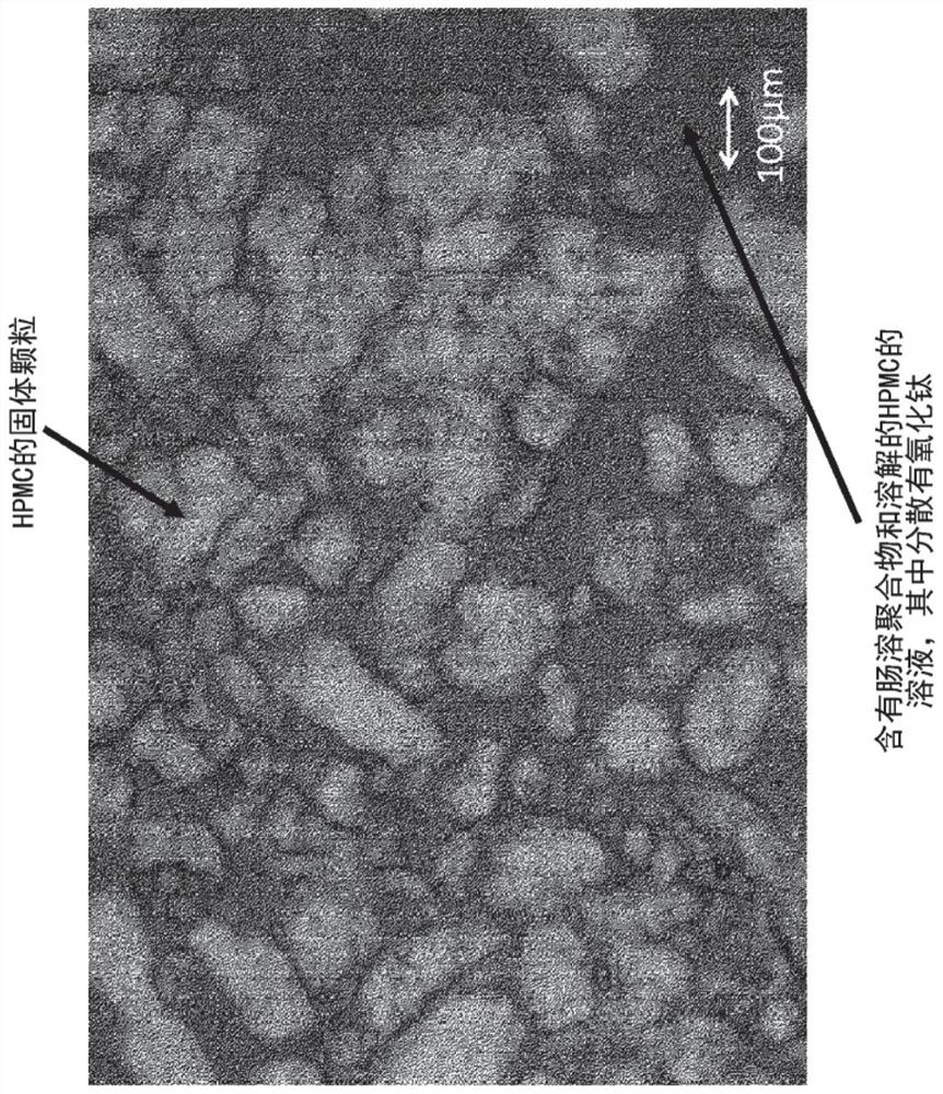 Enteric hard capsule