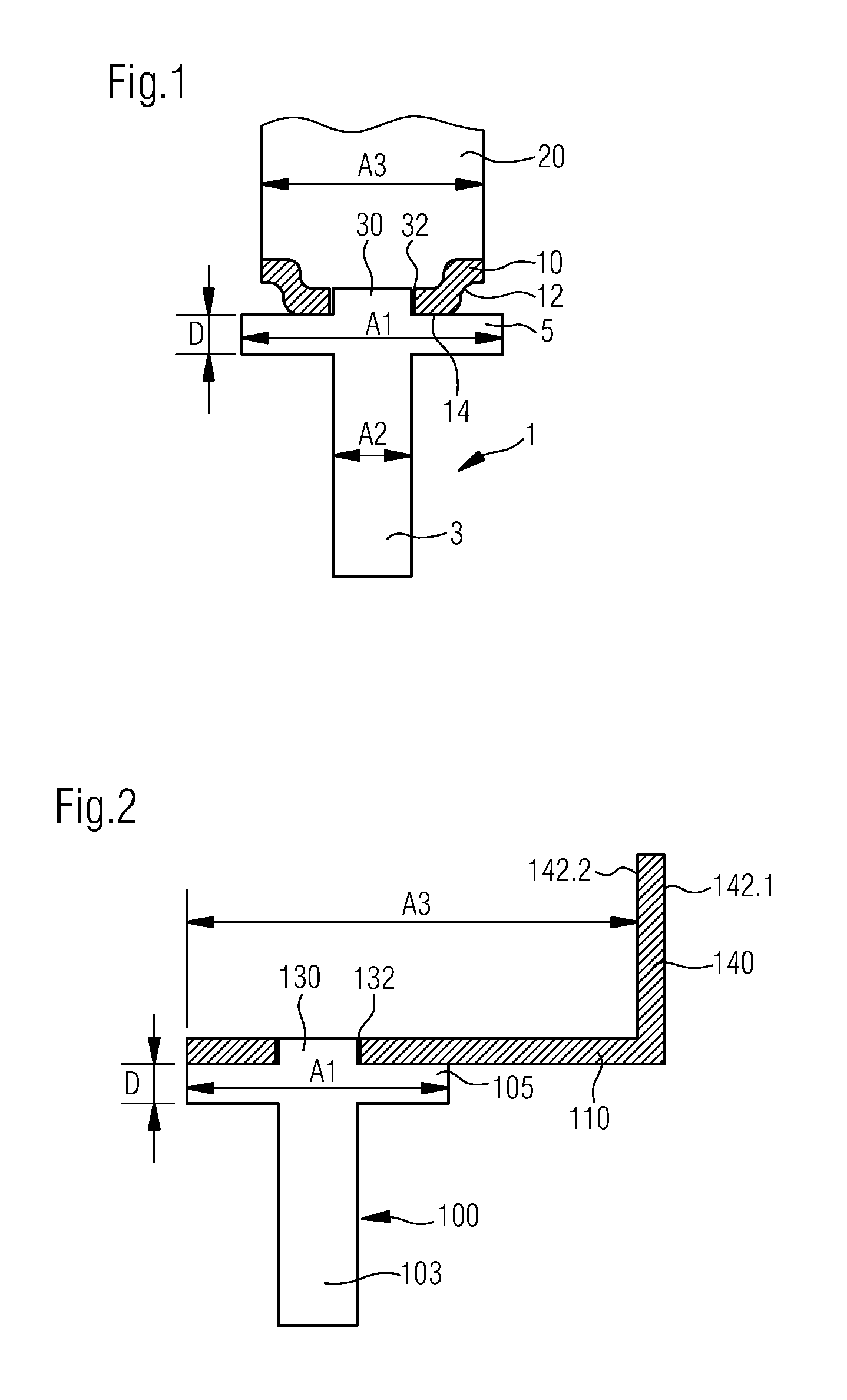 Feed-through component