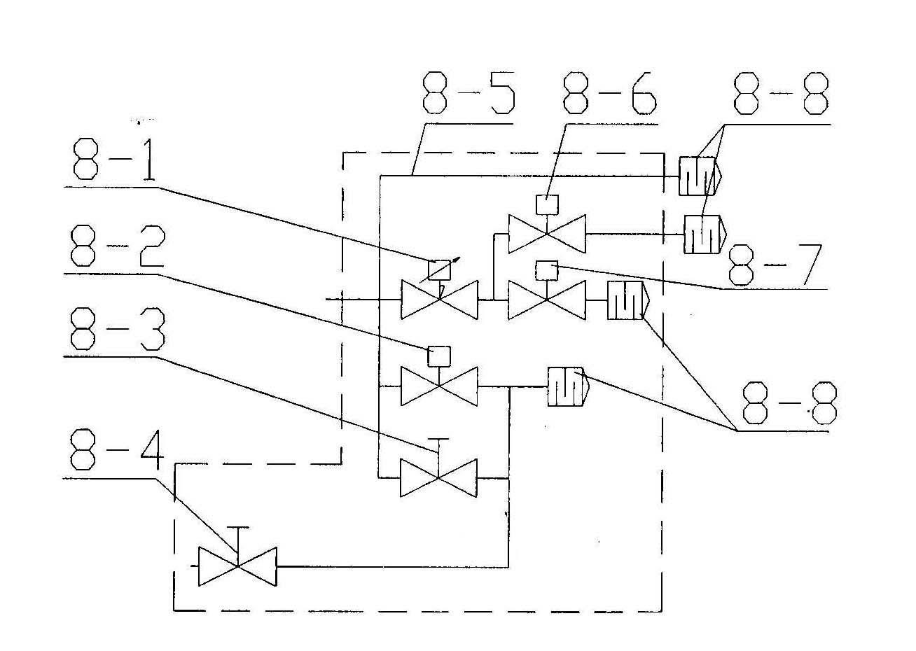 Experiment cabin system capable of adjusting atmospheric environmental pressure